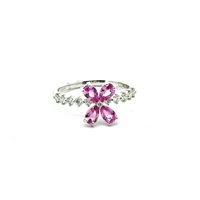 Anillo Recarlo Mujer in Plata Zaffiro rosa 0.87 Ct XD 256/BZR - XD 256/BZR